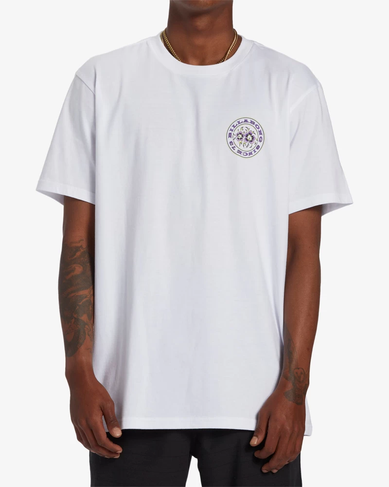 Billabong Bonez Short Sleeve T-Shirt - White