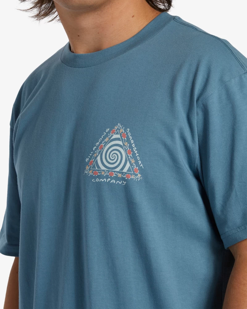 Billabong Tall Tale Short Sleeve T-Shirt - Vintage Indigo