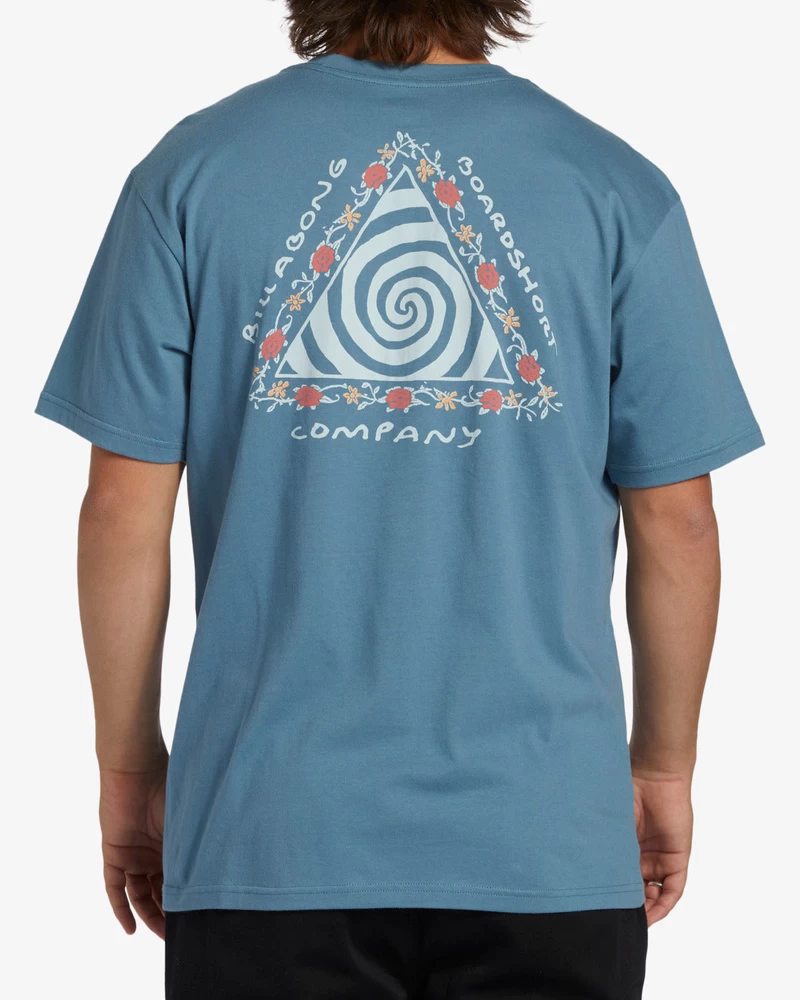 Billabong Tall Tale Short Sleeve T-Shirt - Vintage Indigo