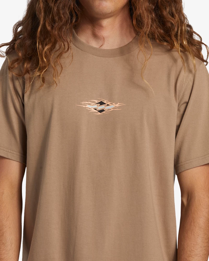 Billabong Tall Tale Short Sleeve T-Shirt - Walnut