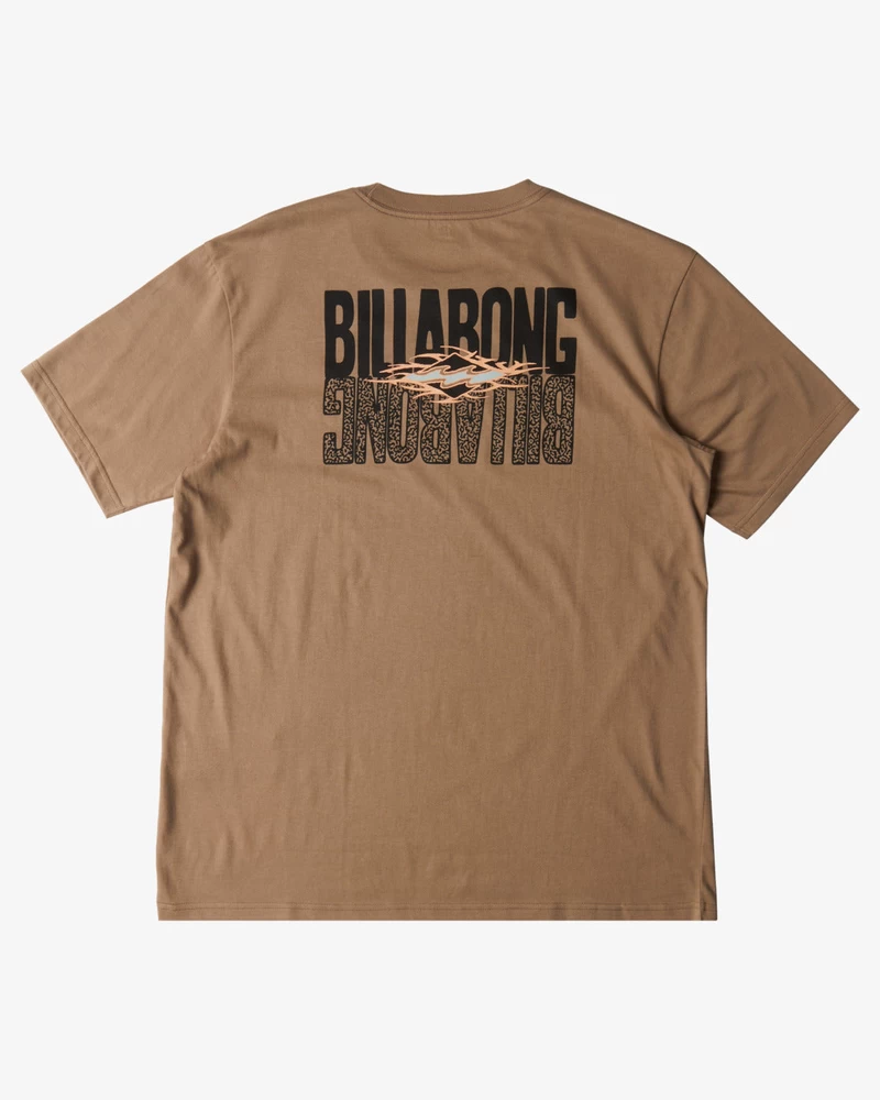 Billabong Tall Tale Short Sleeve T-Shirt - Walnut
