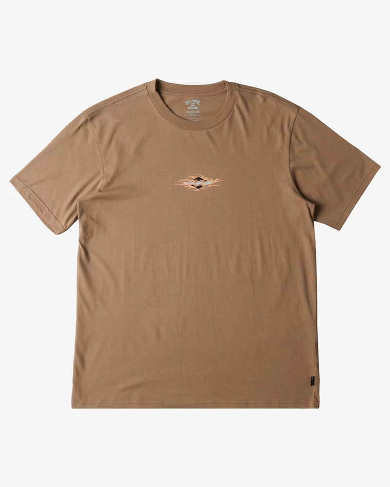 Billabong Tall Tale Short Sleeve T-Shirt - Walnut