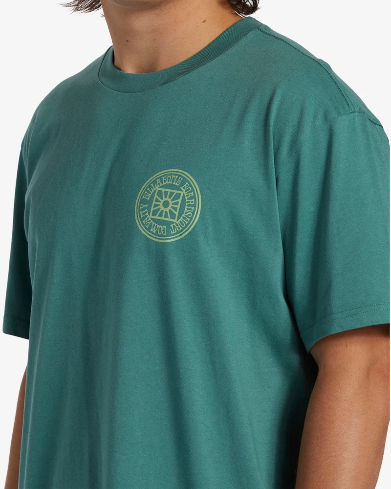 T-shirt Girevole A Maniche Corte Billabong - Biliardo