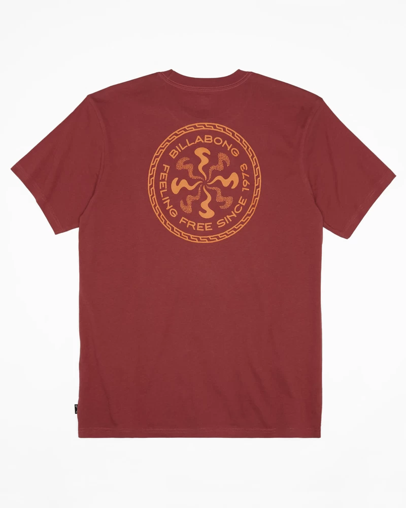 Billabong Swivel Short Sleeve T-Shirt - Rose Dust