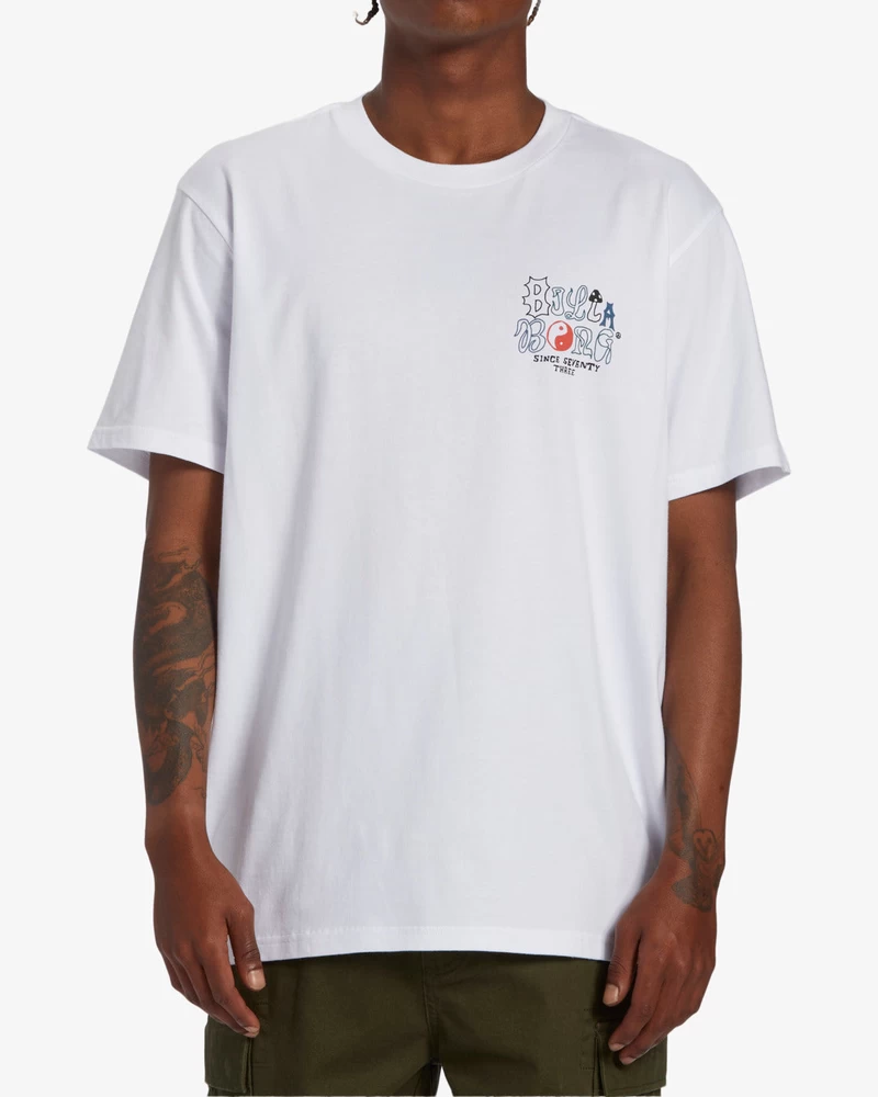 Billabong Worded Short Sleeve T-Shirt - White