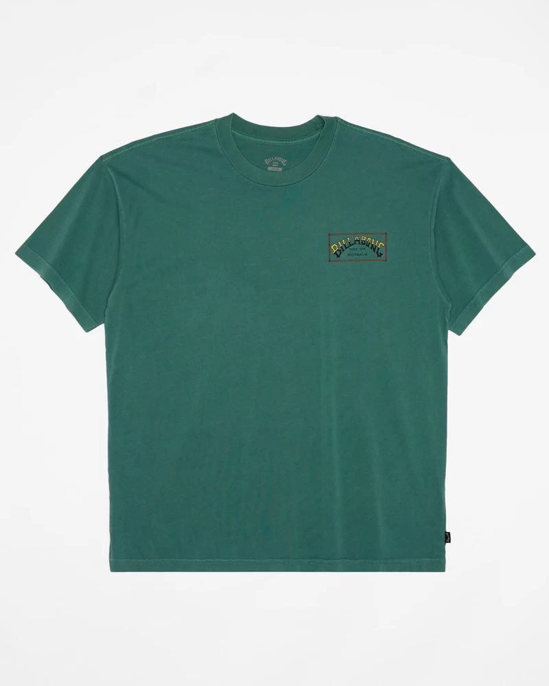 Billabong Arch Wave OG Short Sleeve Wave Washed T-Shirt - Billiard