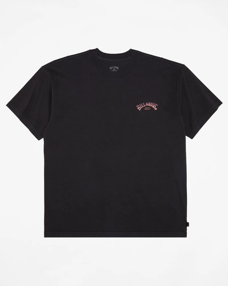 Billabong Collision OG Short Sleeve Wave Washed T-Shirt - Washed Black