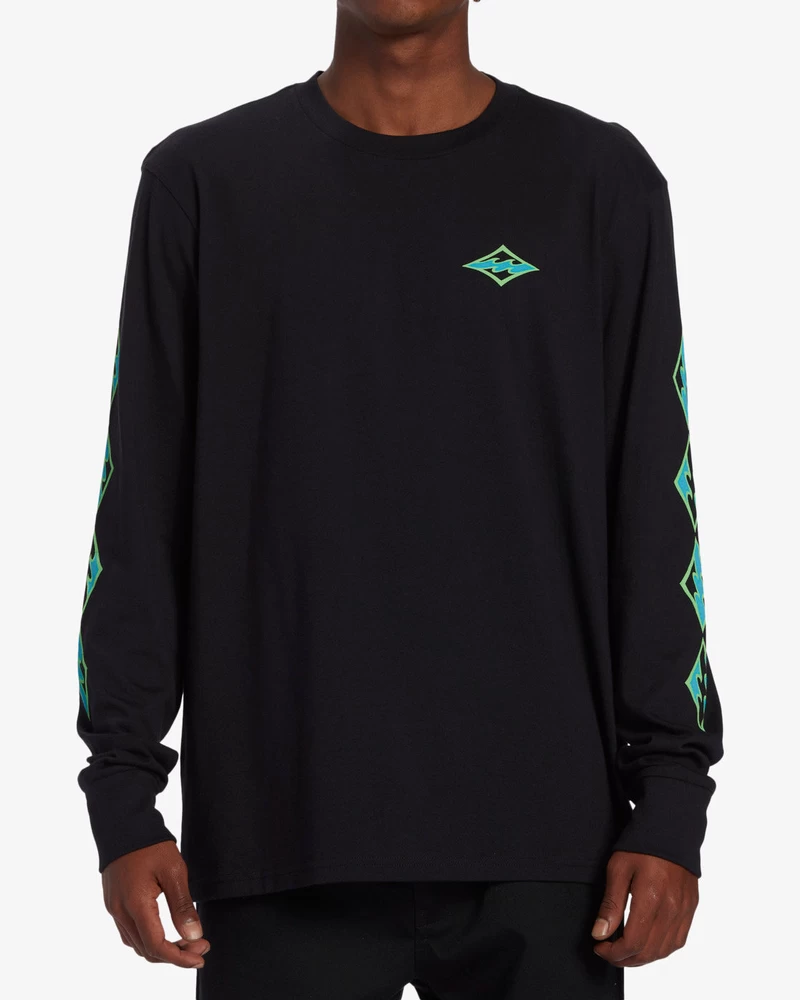 Billabong D Bah Long Sleeve T-Shirt - Black