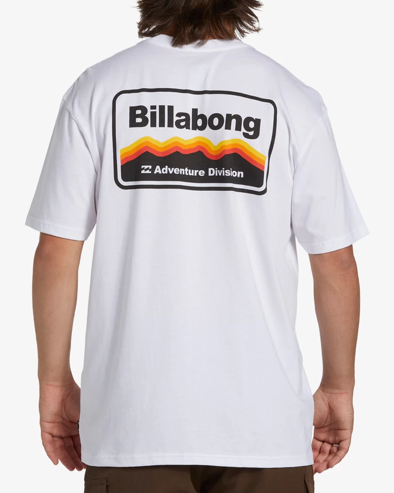 Футболка с короткими рукавами Billabong Range - белая