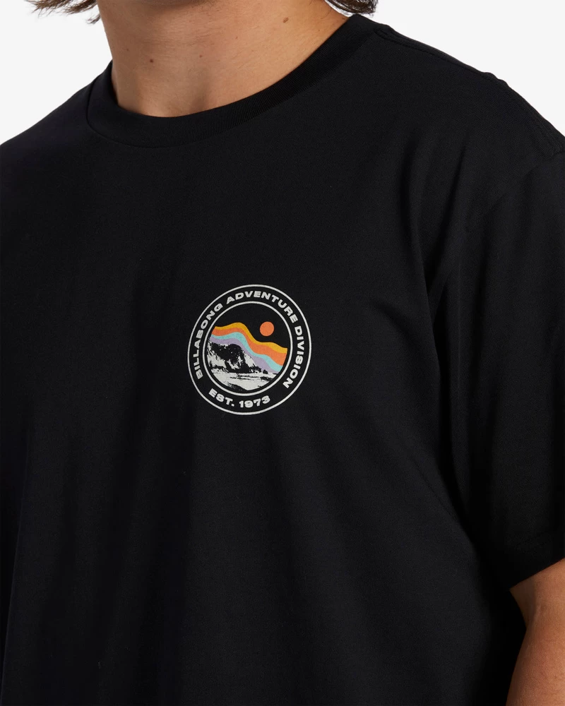 Billabong Rockies Short Sleeve T-Shirt - Black