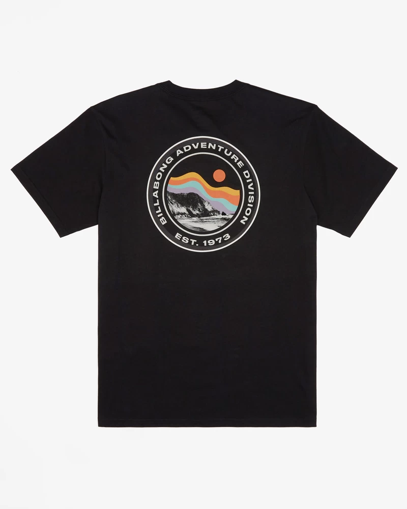 Billabong Rockies Short Sleeve T-Shirt - Black