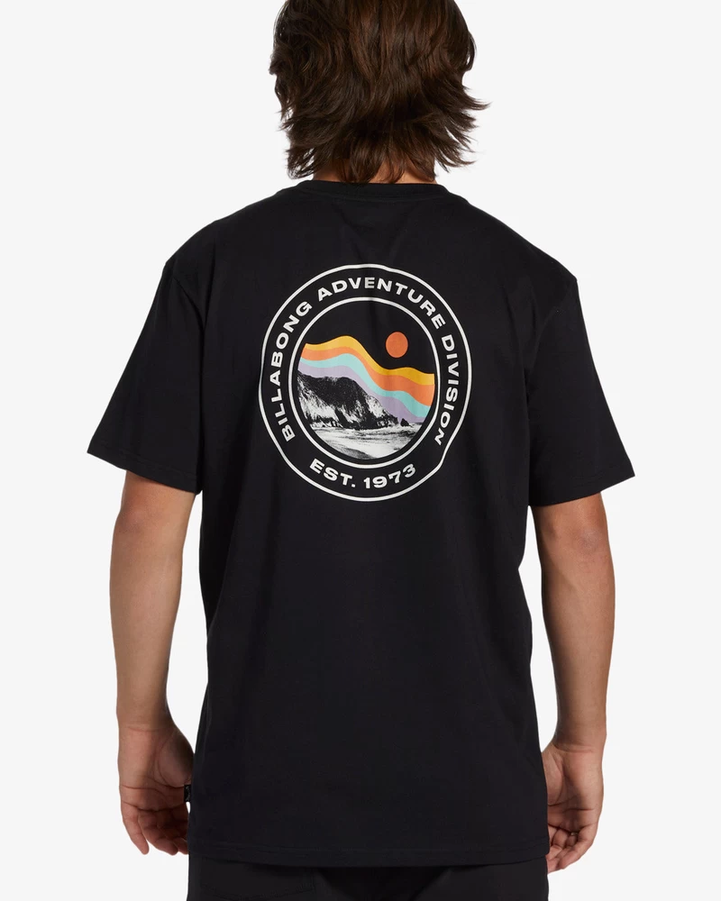 Billabong Rockies T-shirt Met Korte Mouwen - Zwart