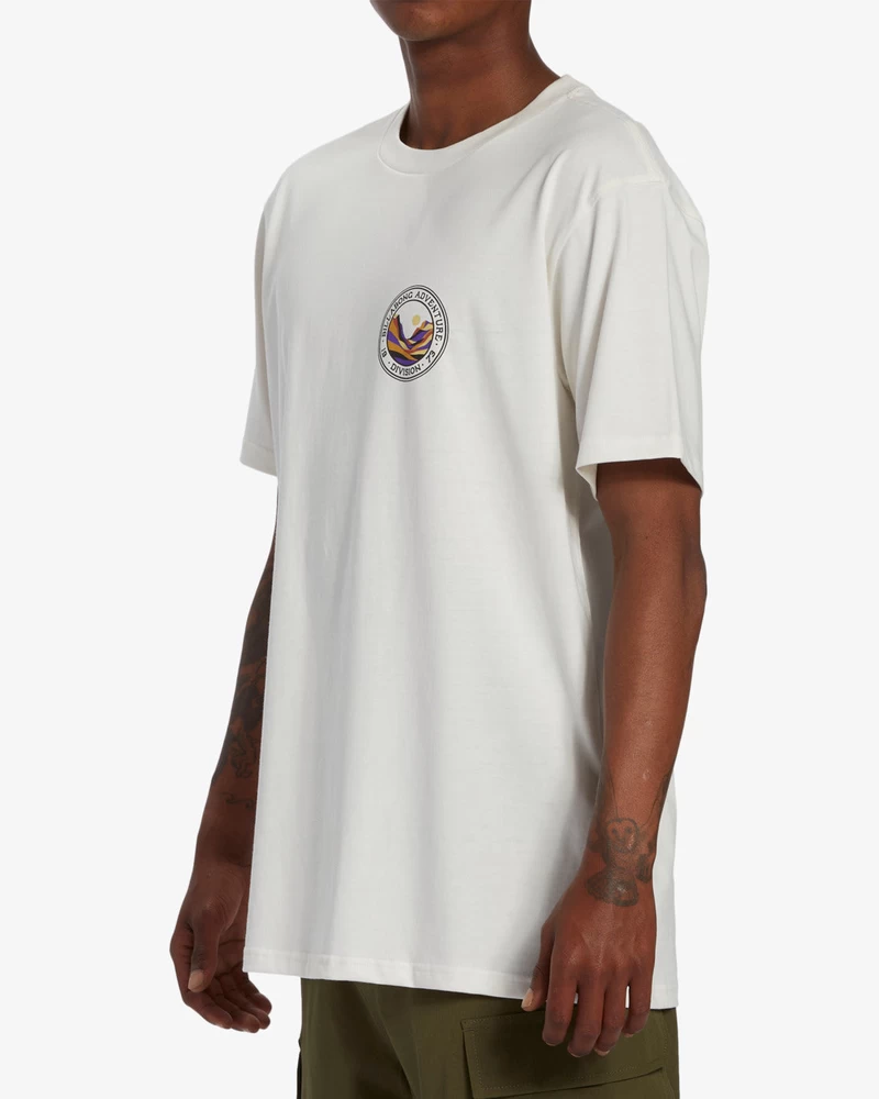 Billabong Rockies Short Sleeve T-Shirt - Off White