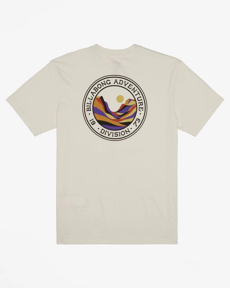 Billabong Rockies Short Sleeve T-Shirt - Off White