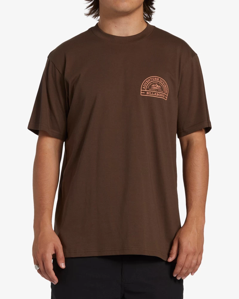 Billabong Sun Up Kortermet T-skjorte - Kaffebønne