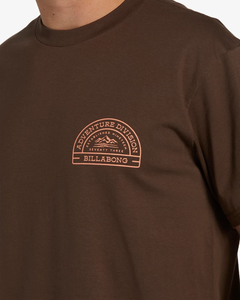 Billabong Sun Up Kortermet T-skjorte - Kaffebønne