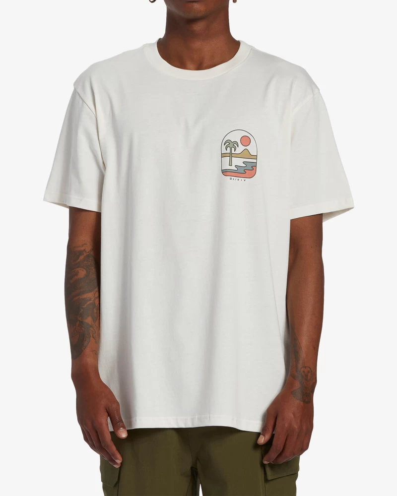 Billabong Sands Short Sleeve T-Shirt - Off White