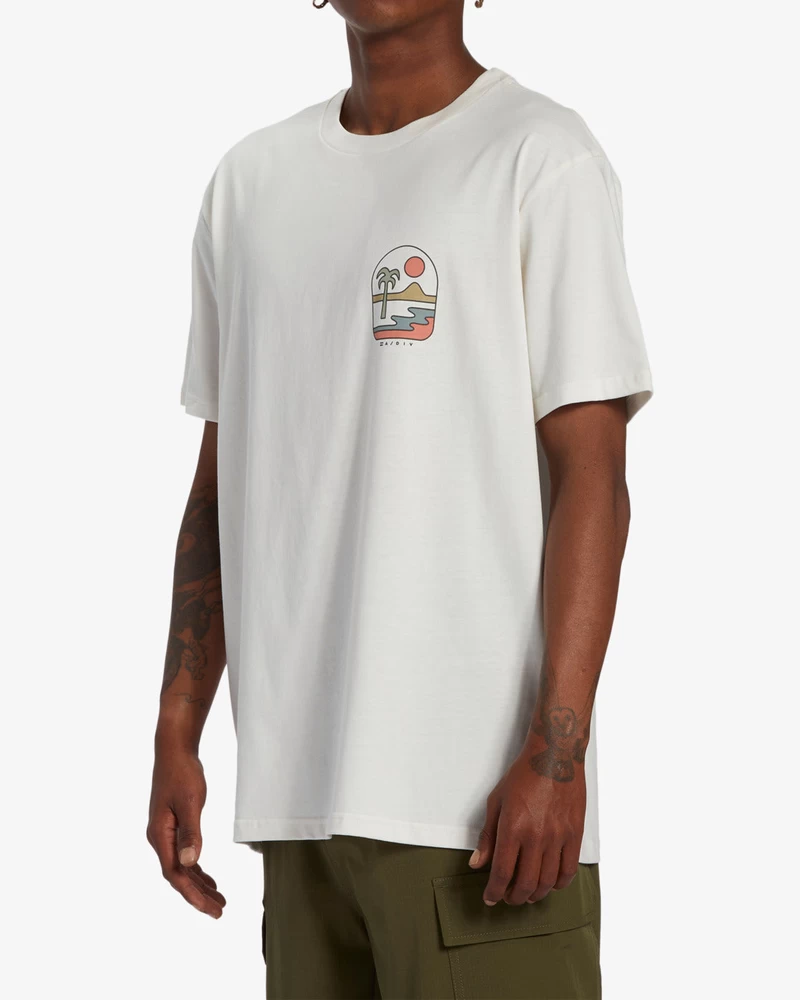 Billabong Sands Short Sleeve T-Shirt - Off White