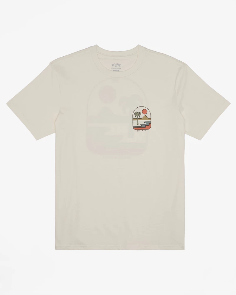 Billabong Sands Short Sleeve T-Shirt - Off White