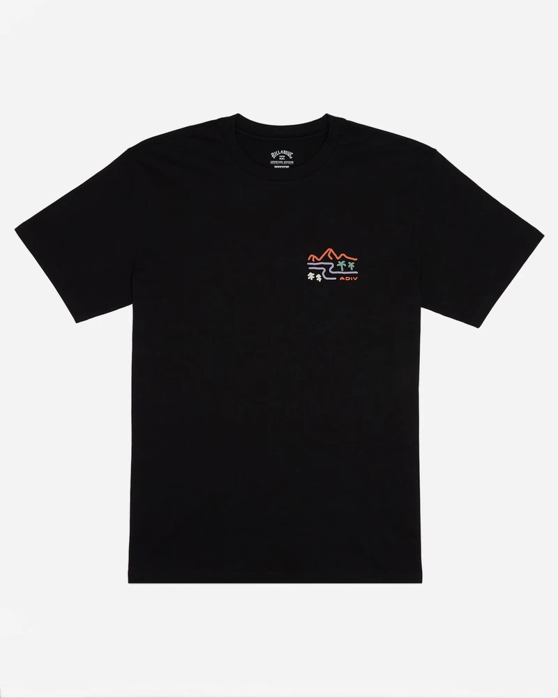 Billabong Panorama Short Sleeve T-Shirt - Black