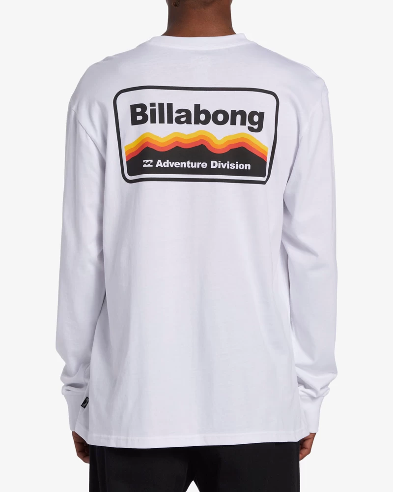 Billabong Range Pitkähihainen T-paita - Valkoinen