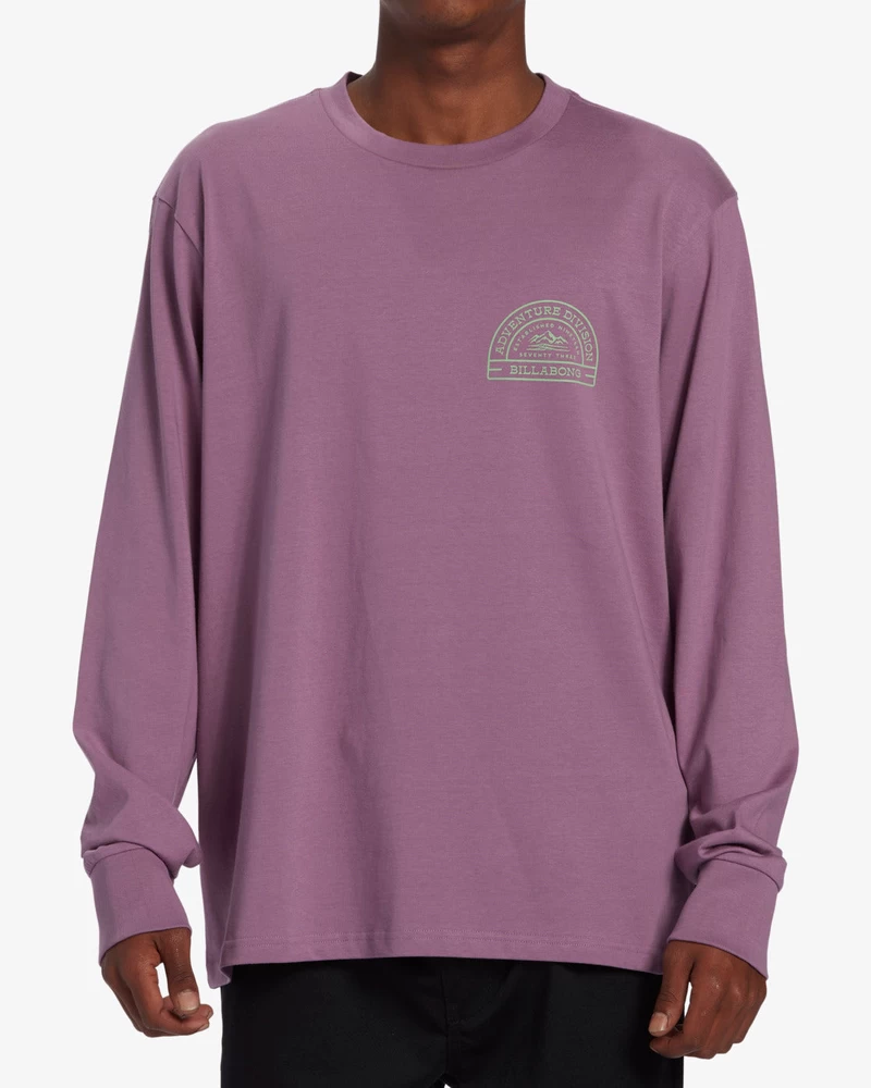 Billabong Sun Up Long Sleeve T-Shirt - Plum
