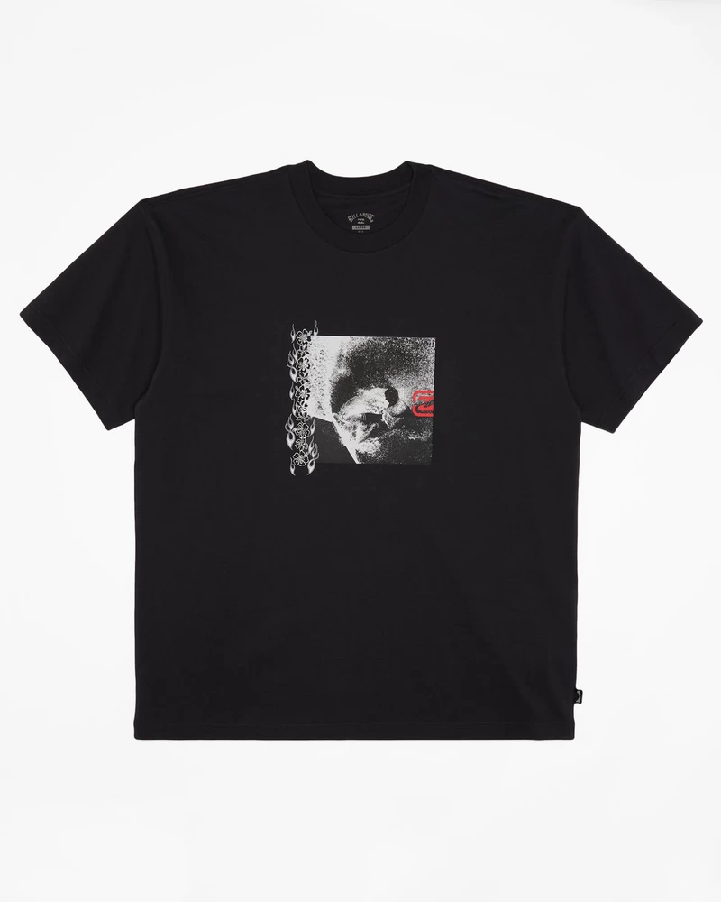 Billabong Centerfold OG Short Sleeve T-Shirt - Washed Black