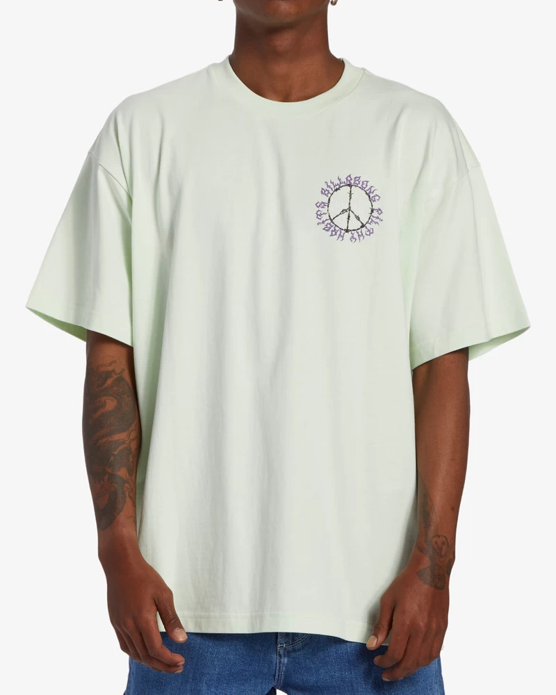 Billabong Harmony OG Short Sleeve T-Shirt - Mint Cream