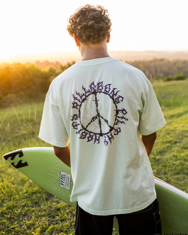 Billabong Harmony OG Short Sleeve T-Shirt - Mint Cream