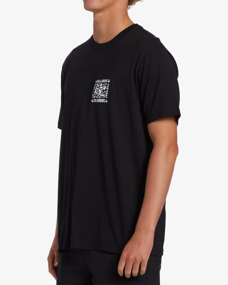 Billabong Coral Gardeners Horizon Short Sleeve T-Shirt - Black