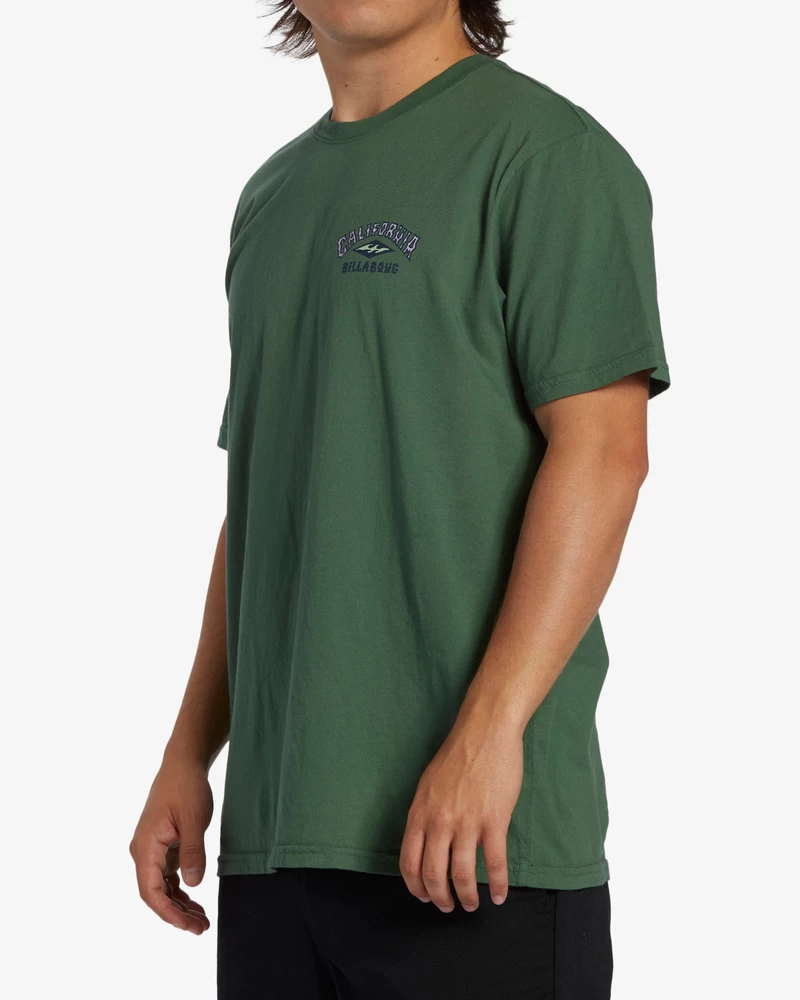 Billabong Arch California Short Sleeve T-Shirt - Sage