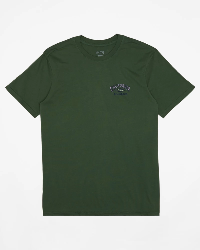 Billabong Arch California Short Sleeve T-Shirt - Sage