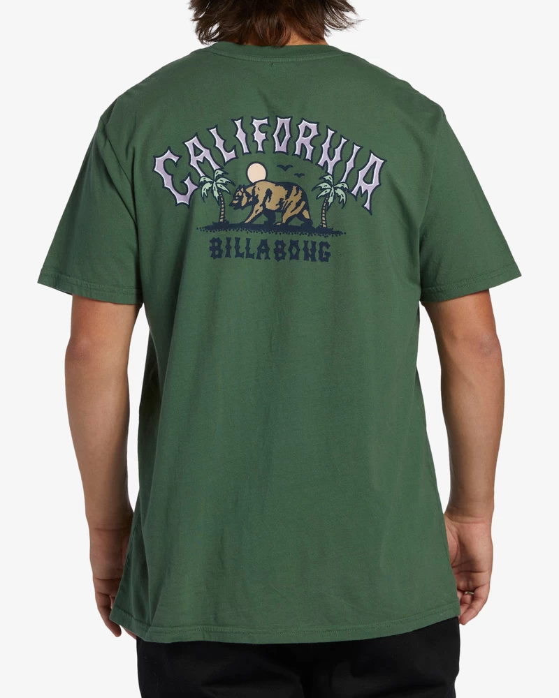 Billabong Arch California Short Sleeve T-Shirt - Sage