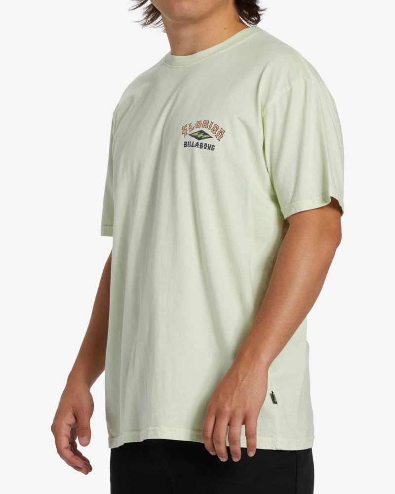 Billabong Arch Florida Short Sleeve T-Shirt - Mint Cream