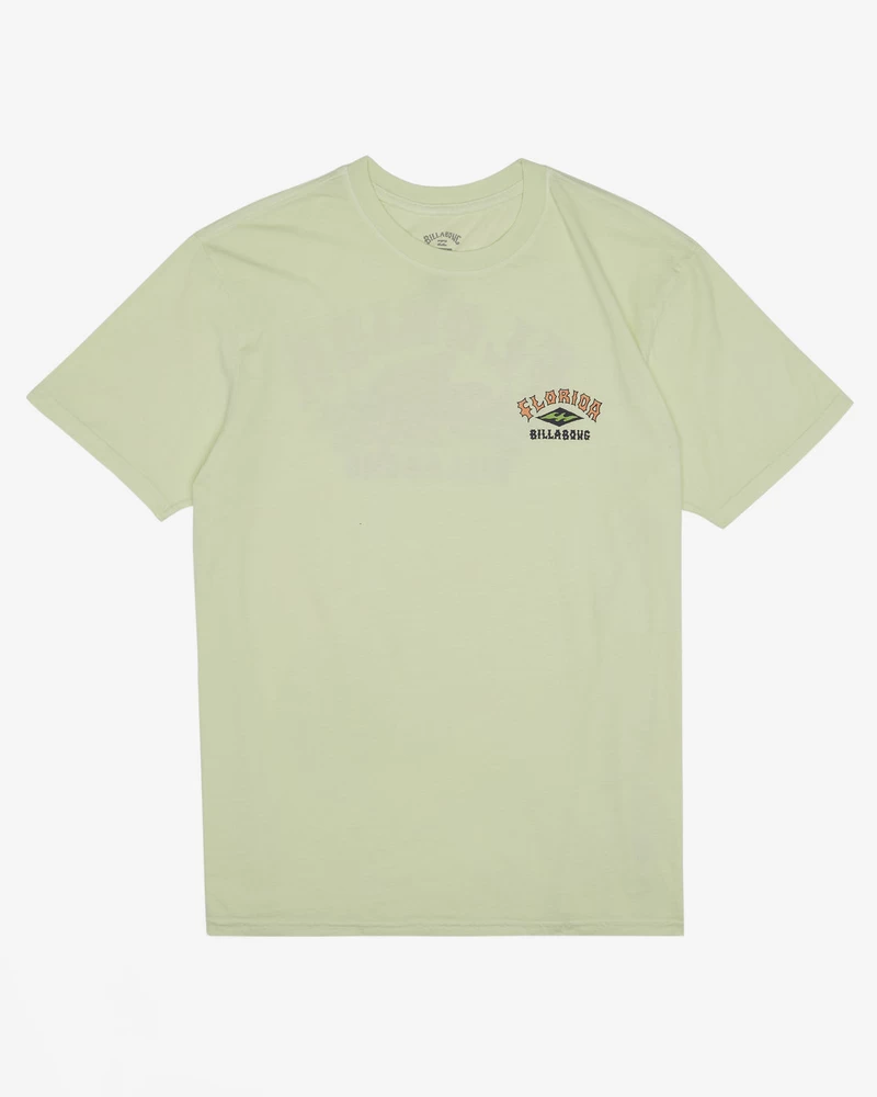 Billabong Arch Florida Short Sleeve T-Shirt - Mint Cream