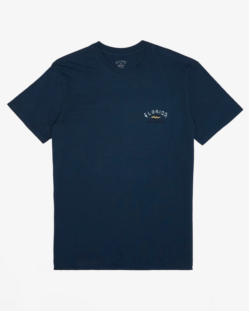 Billabong Arch Florida Short Sleeve T-Shirt - Slate Blue