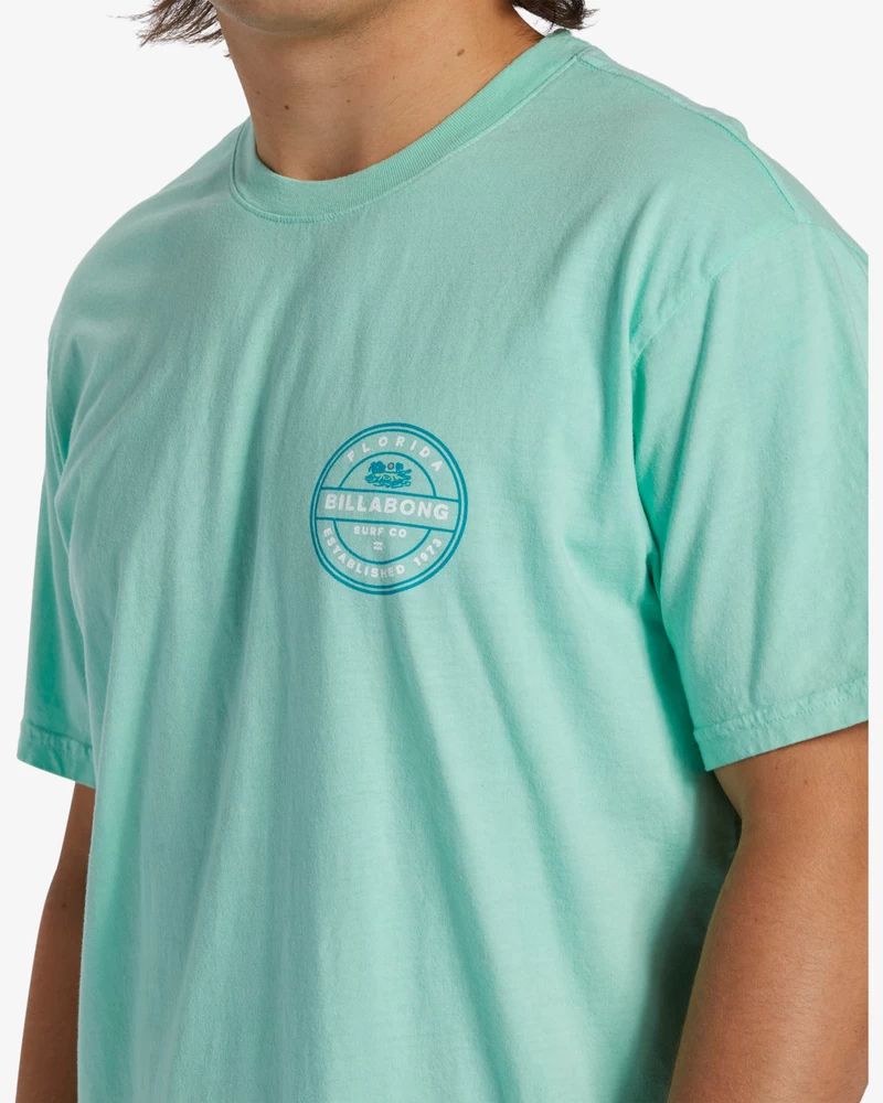 Billabong Gator Rotor Florida Short Sleeve T-Shirt - Minty
