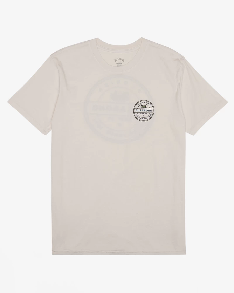Billabong Gator Rotor Florida Short Sleeve T-Shirt - Pale Pink