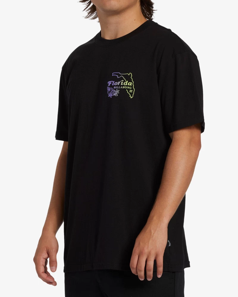 Billabong Handkie Florida Short Sleeve T-Shirt - Black