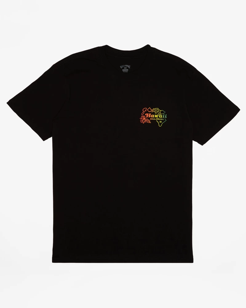 Billabong Handkie Hawaii Short Sleeve T-Shirt - Black