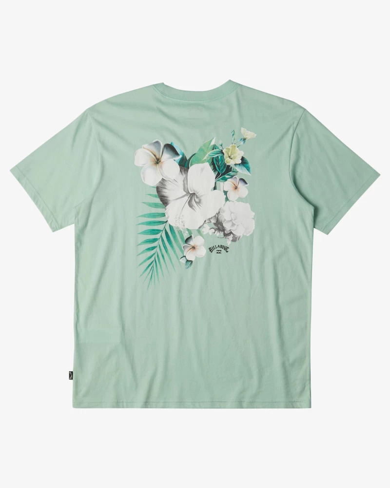 Billabong Lazarus Bouquet Short Sleeve T-Shirt - Mint