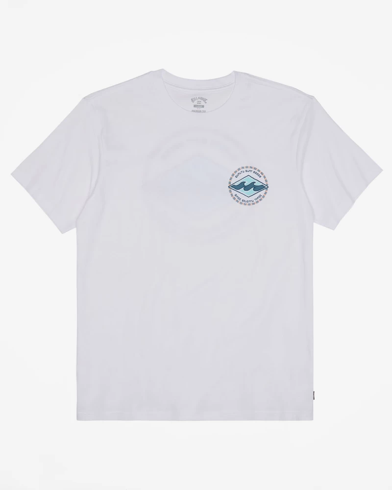 Billabong Rotor Diamond Short Sleeve T-Shirt - White
