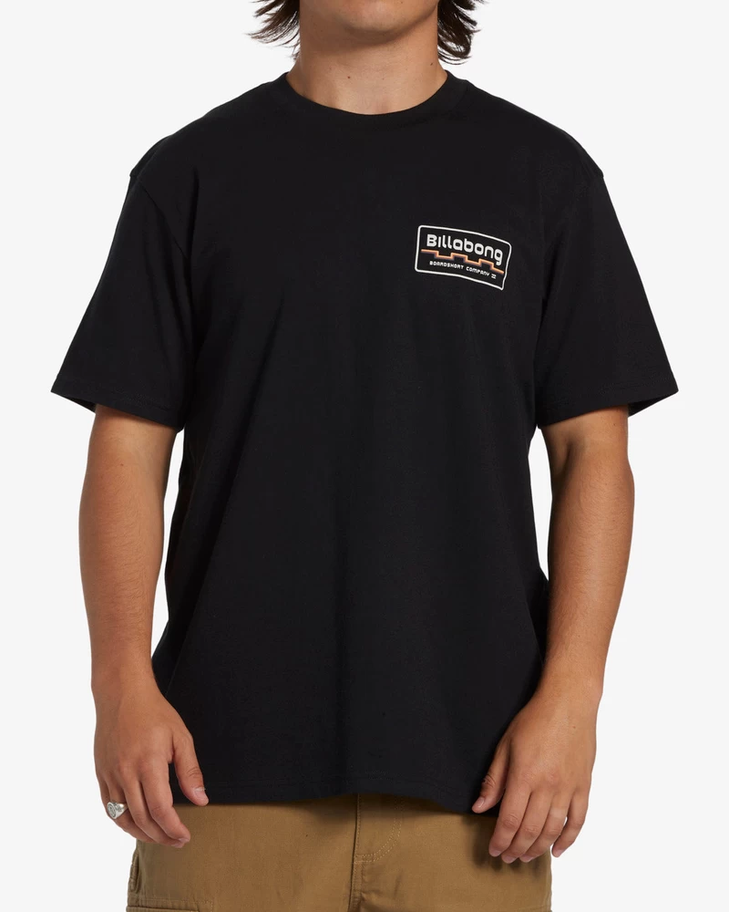 Billabong Walled Short Sleeve T-Shirt - Black