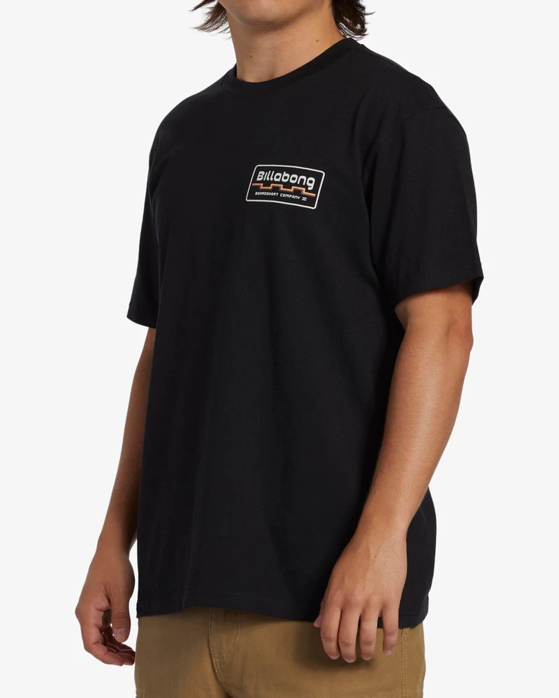 Billabong Walled Short Sleeve T-Shirt - Black