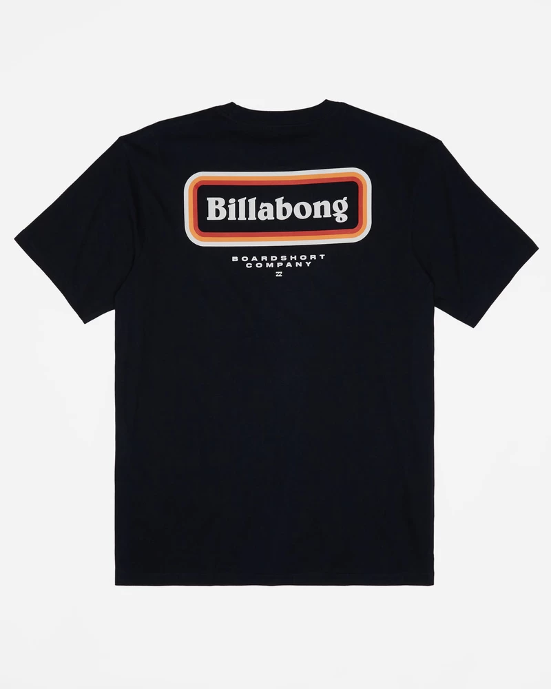 Billabong Walled Short Sleeve T-Shirt - Navy