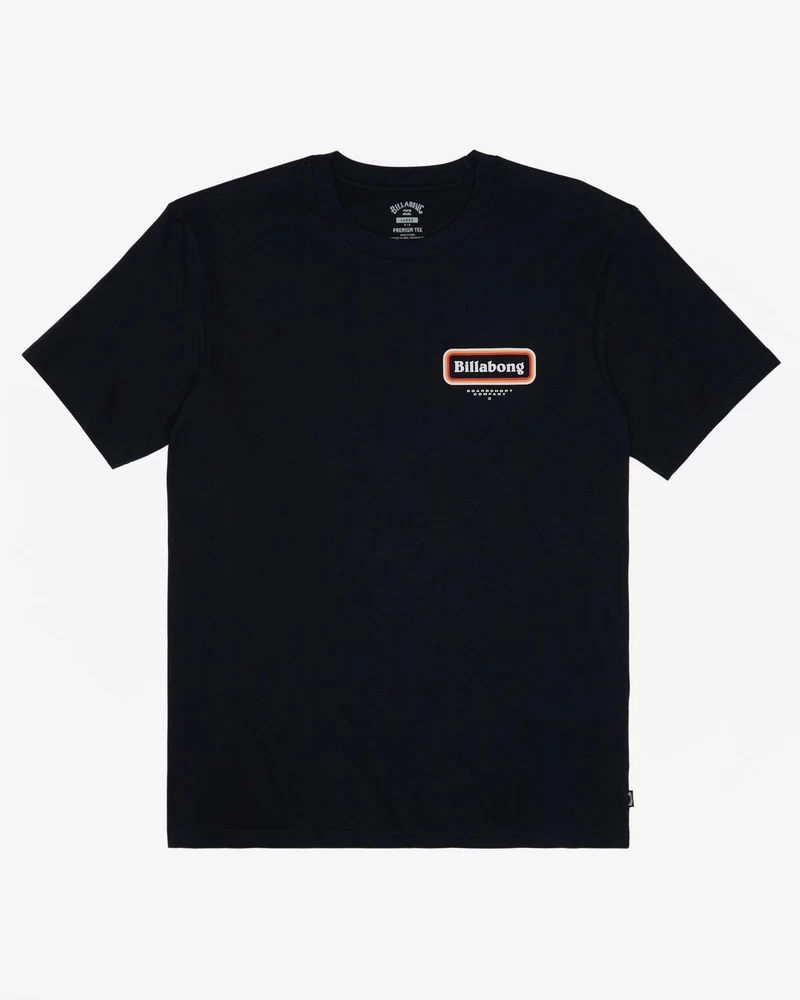 Billabong Walled Short Sleeve T-Shirt - Navy