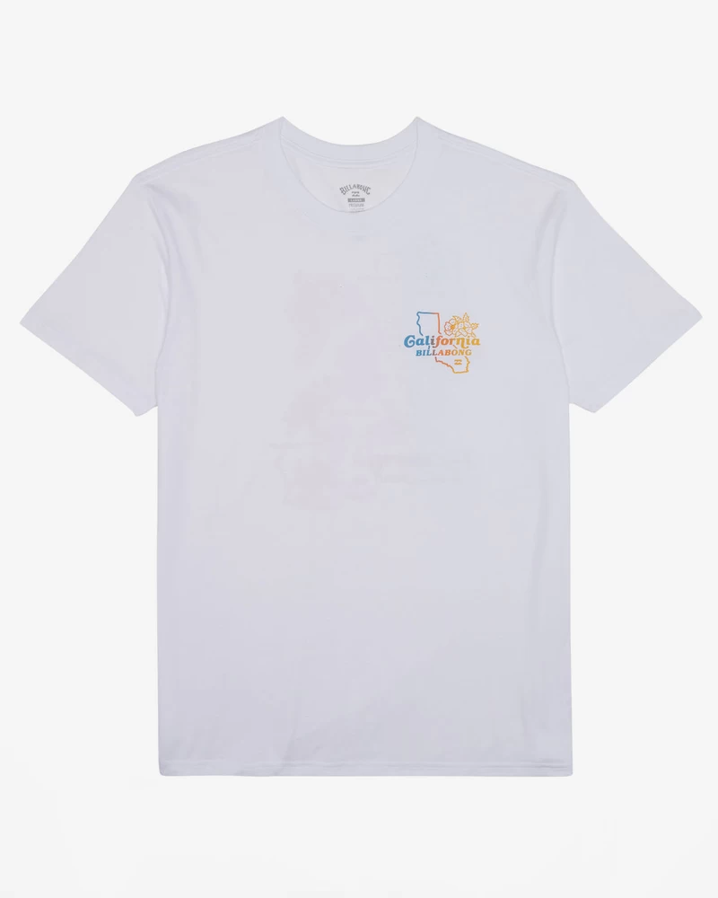 Billabong Handkie California Short Sleeve T-Shirt - White