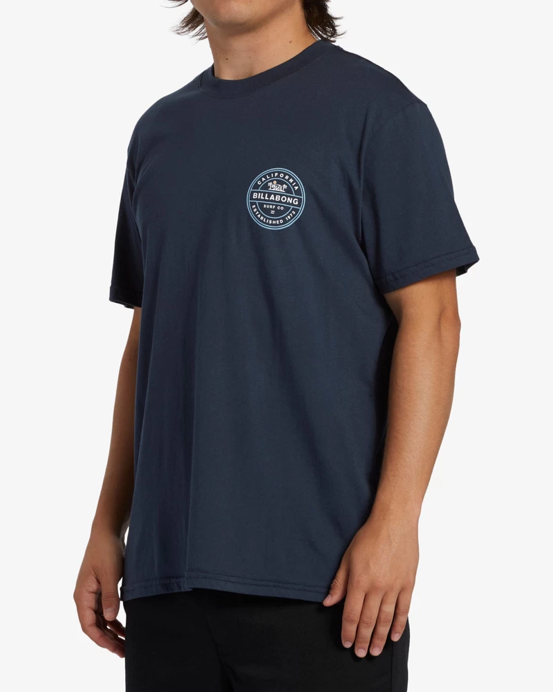 Billabong Rotor California Short Sleeve T-Shirt - Navy