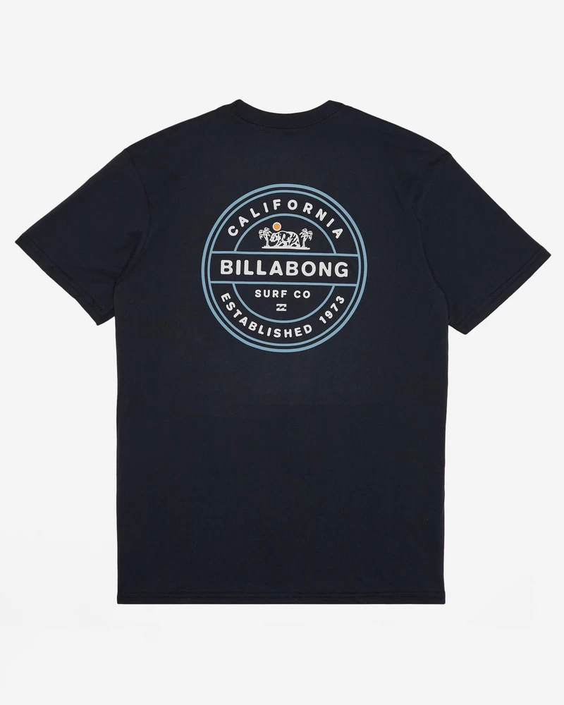 Billabong Rotor California Short Sleeve T-Shirt - Navy