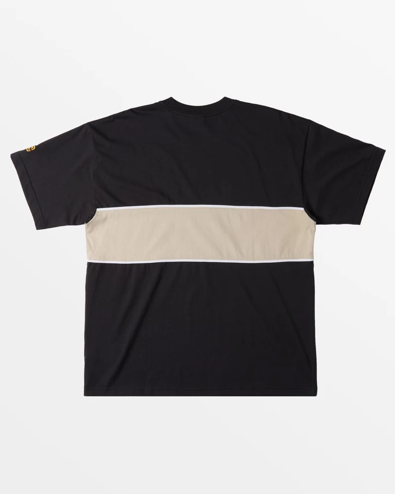 Billabong Panel T-Shirt - Washed Black